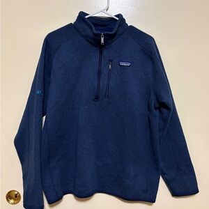 Patagonia Navy Blue Fleece Pullover